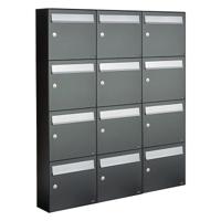 Allux Flow Set 3-Breed, 4-Hoog Antraciet - 40040065_3x4
