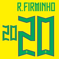 R.Firmino 20 (Officiële Brazilië Bedrukking 2022-2023)