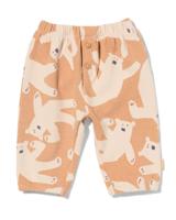 HEMA Newborn Sweatbroek Beren Bruin (bruin)
