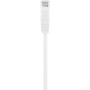 Renkforce RF-5043844 RJ45 Netwerkkabel, patchkabel CAT 5e U/UTP 0.15 m Wit Snagless 1 stuk(s)