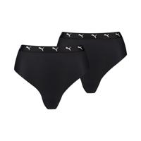 Puma Sport String High Waisted 2-pack Zwart-M