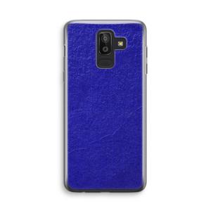 Majorelle Blue: Samsung Galaxy J8 (2018) Transparant Hoesje