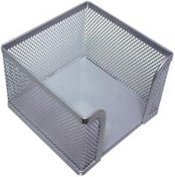 Q-CONNECT memokubus metaal zilver