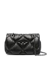 Emporio Armani quilted faux-leather shoulder bag - Noir