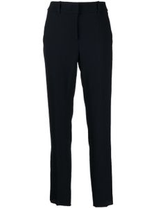 Emporio Armani pantalon court à taille mi-haute - Noir