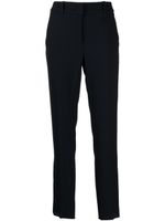 Emporio Armani pantalon court à taille mi-haute - Noir