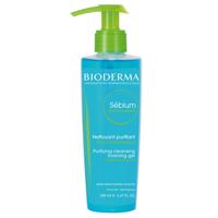 Bioderma Sébium Gel Moussant Nettoyant Purifiant 200ml