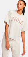 Nike Sportswear Classic T shirt Dames Beige maat S - thumbnail
