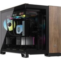 Corsair CC-9011286-WW Midi-tower PC-behuizing Zwart, Walnoot