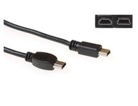 ACT 2.0 meter USB 2.0 OTG cable USB mini A5 male - USB mini B5 male - thumbnail
