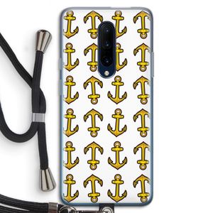 Musketon Anchor: OnePlus 7 Pro Transparant Hoesje met koord