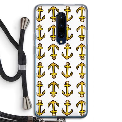 Musketon Anchor: OnePlus 7 Pro Transparant Hoesje met koord