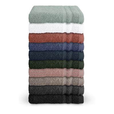 Byrklund Gastendoekje 30 x 50 cm - per 2 verpakt - 450 gr/m2 - in 10 kleuren verkrijgbaar-Zwart