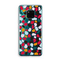 Colored Giraffe: Huawei Mate 20 Pro Transparant Hoesje