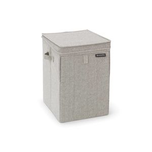 Brabantia wasbox - stapelbaar - 35 liter - grey