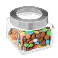 5Five voedsel voorraadpot MIRO met draaideksel - glas - 0.8L - 11 x 11 cm - weckpot