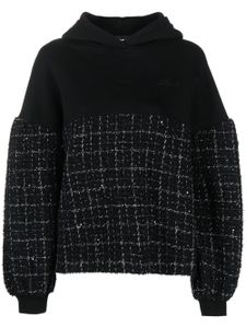 Karl Lagerfeld hoodie Mix à manches longues - Noir