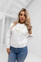 Guess Lace Triangle Sweater Dames Wit - Maat S - Kleur: Wit | Soccerfanshop