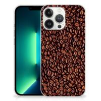iPhone 13 Pro Max | Siliconen Case | Koffiebonen
