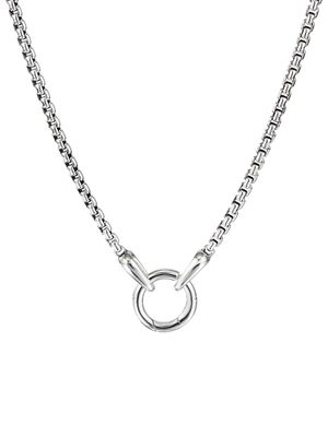 David Yurman collier Smooth Amulet à maille vénitienne en argent sterling (2,7 mm)