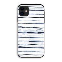 Ink Stripes: iPhone 11 Biologisch afbreekbaar hoesje