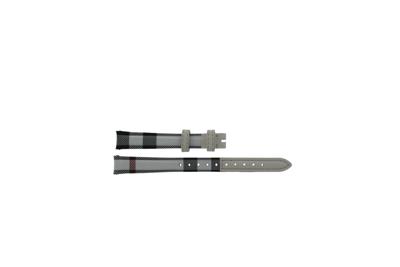 Horlogeband Burberry BU10200 Leder/Textiel Multicolor 12mm