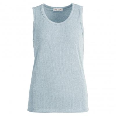 Enjoy - Blauw | Dames | Top | Blauw | XXL | regular | Kamst mode