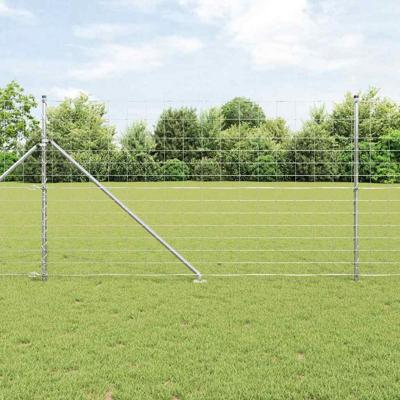 Weidehekwerk Zilver 25 x 1.4 m Gegalvaniseerd staal
