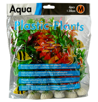 Superfish Aqua Plants M Set - Kunstmatige Aquariumplanten 20cm, 6st - Onderhoudsvrij & Veilig