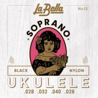 La Bella L-15 snarenset sopraan ukelele