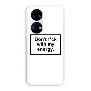 My energy: Huawei P50 Transparant Hoesje