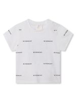 Givenchy Kids t-shirt en coton à logo imprimé - Blanc - thumbnail