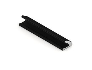 Schlegel - Qlon Tochtstrip - zelfklevend - zwart - 15 x 12 mm - 25 m