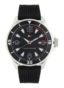 Horlogeband Tommy Hilfiger TH-136-1-25-1017 / 790751 / 1790752 / 1790754 Rubber Zwart 22mm
