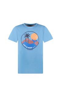 Tygo & Vito Jongens t-shirt - Jaimy - Helder blauw
