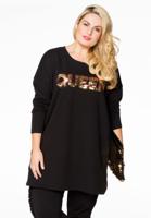 Yoek Sweater queen | Zwart | Maat M Yoek Sweater queen | Zwart | Maat M