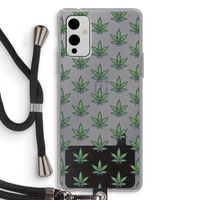 Weed: OnePlus 9 Transparant Hoesje met koord