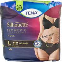 Tena Silhouette normal low black maat L