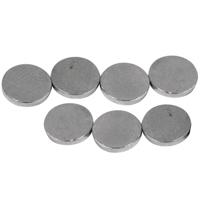Magneten rond - grijs - 80x stuks - 6 x 1 mm - Hobby artikelen Magneten rond - grijs - 80x stuks - 6 x 1 mm - Hobby artikelen