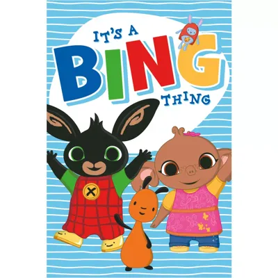 Bing fleece deken it&apos;s a Bing thing 100 x 150 cm