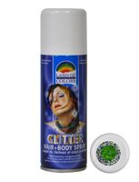 Glitterspray Groen voor lichaam & haar (125ml) Glitterspray Groen voor lichaam & haar (125ml)
