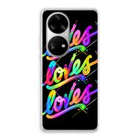 Loves: Huawei P50 Pro Transparant Hoesje