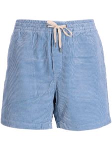 Polo Ralph Lauren short en velours côtelé à lien de resserrage - Bleu