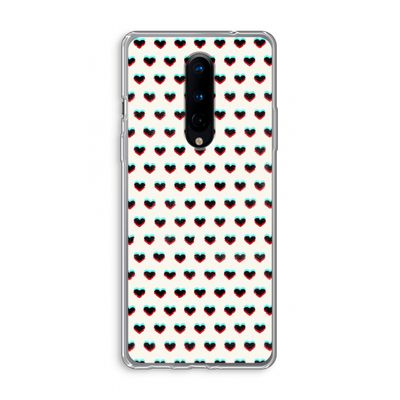Hartjes: OnePlus 8 Transparant Hoesje