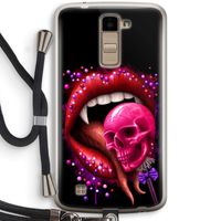 Dodelijk zoet: LG K10 (2016) Transparant Hoesje met koord