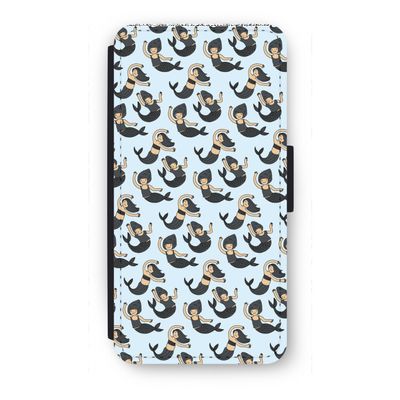 Zeemeermin: iPhone 8 Plus Flip Hoesje