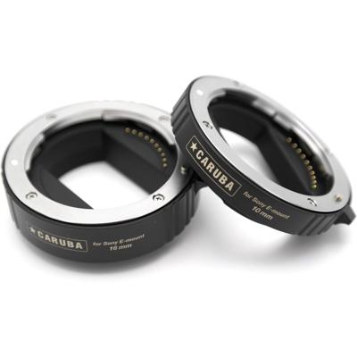 Caruba Extension Tube Set Sony E-Serie Chrome APS-C and FULL-FRAME (Version II)