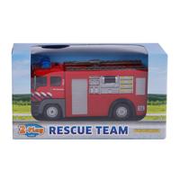 2-Play die-cast pull back brandweer nl licht en geluid