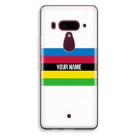 WK Wielrennen: HTC U12+ Transparant Hoesje