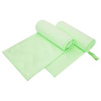 Sporthanddoeken 2 pcs Groen 200 x 100 cm Polyester en polyamide